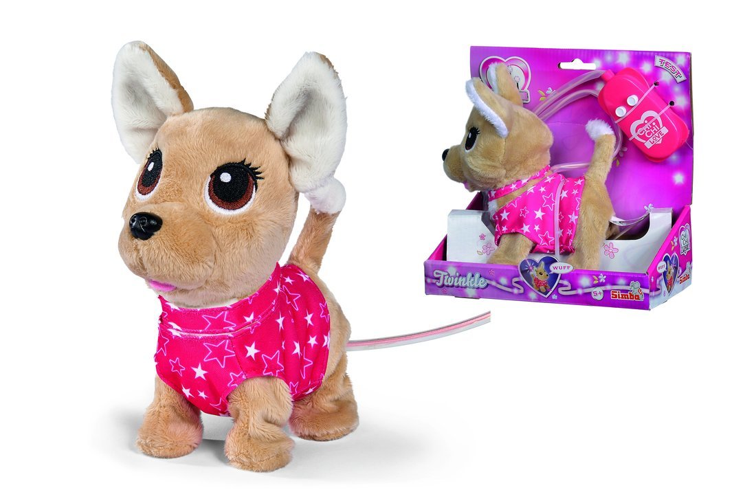 Интерактивная плюшевая собачка Simba Chi-Chi Love  Звездочка на кабельном ДУ - 5893447