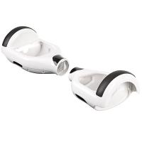 Корпус для гироскутера из пластика 6 с боковыми резиновыми накладками, белый - Х83723