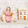 Игровое кресло Paremo *Котенок*, цвет Бежевый+Оранжевый - PCR316-04