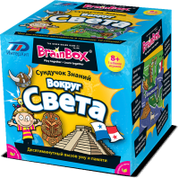 Настольная игра Сундучок знаний Brainbox Вокруг света - 90701