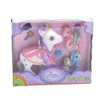 Игровой набор Bondibon пони 8.5, 4х2 шт, с аксессуарами BIG 4 - ВВ0682