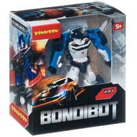 Трансформер 2в1 BONDIBOT робот-полицейская машина, Bondibon - ВВ4343