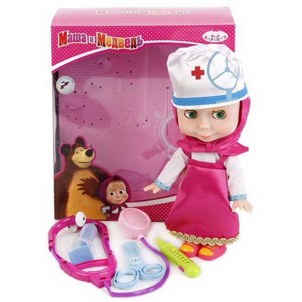 Игровой набор *Маша и медведь* с набором доктора - 83033L