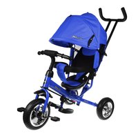 Велосипед 3 колесный Moby Kids Start 10x8 EVA, синий - 641337