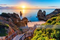 Картина по номерам *Лестница на прекрасный пляж*, 40х50 см - Х-9209