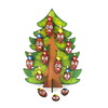 Сортер Woodlandtoys Ёлочка - 124103