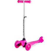 Самокат-кикборд Novatrack Disco-kids, детский, max 25 кг, розовый 117717 - 120H.DISCOKIDS.PN7