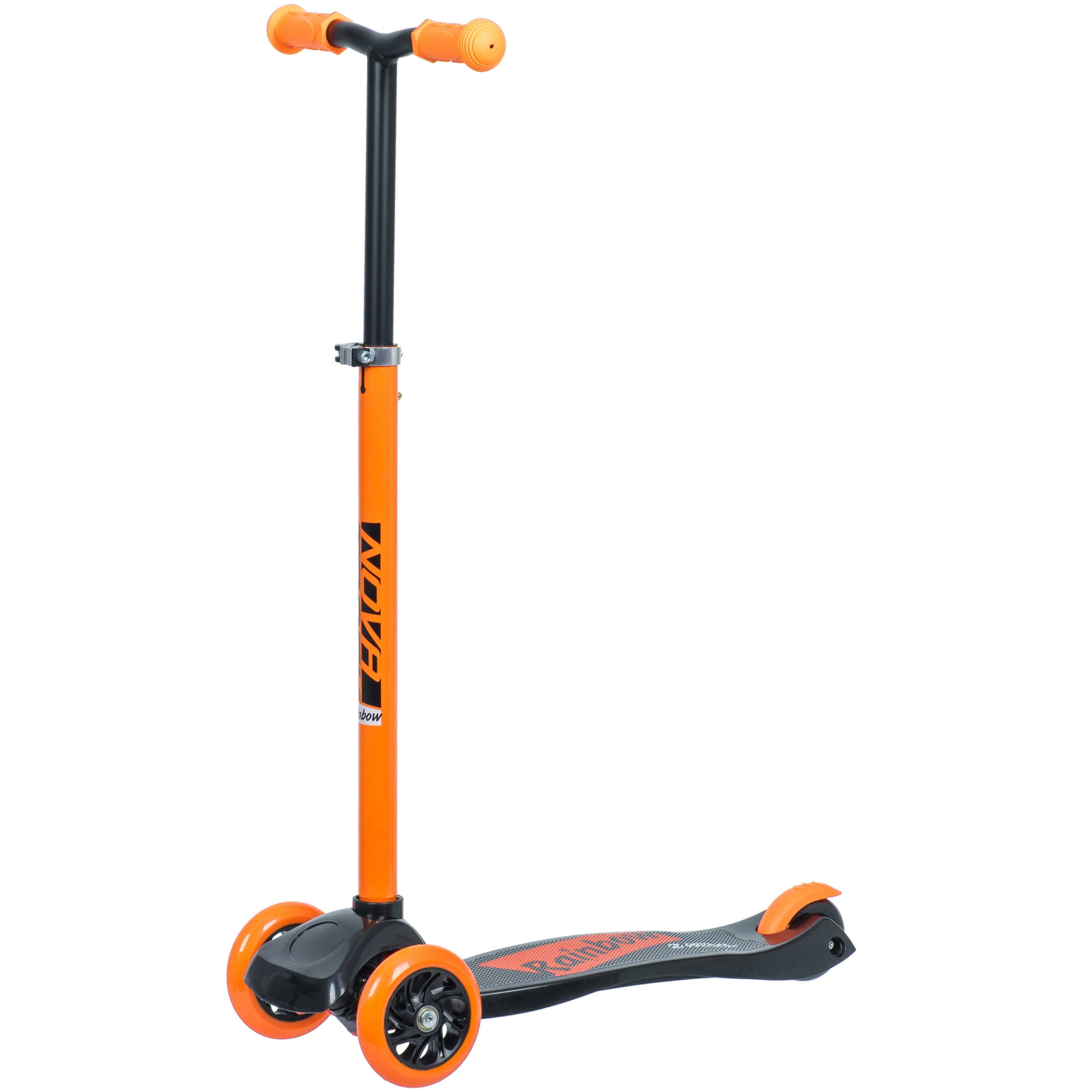 Самокат-кикборд Novatrack RainBow Start - 120.NRAINBOW.OR20