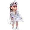 Кукла Junfa Ardana Baby шатенка в голубой одежде с диадемой 32,5 см - WJ-19257|шатенка2