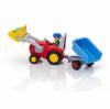 Конструктор Playmobil 1.2.3. Трактор с прицепом - 6964 pm