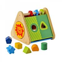Деревянный сортер I*m Toy треугольник - 29660