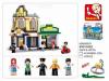 Конструктор Sluban *Отель* 470 деталей - JB900093
