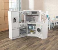 Детская кухня KidKraft *Белый-Интерактив*, угловая - 53386_KE