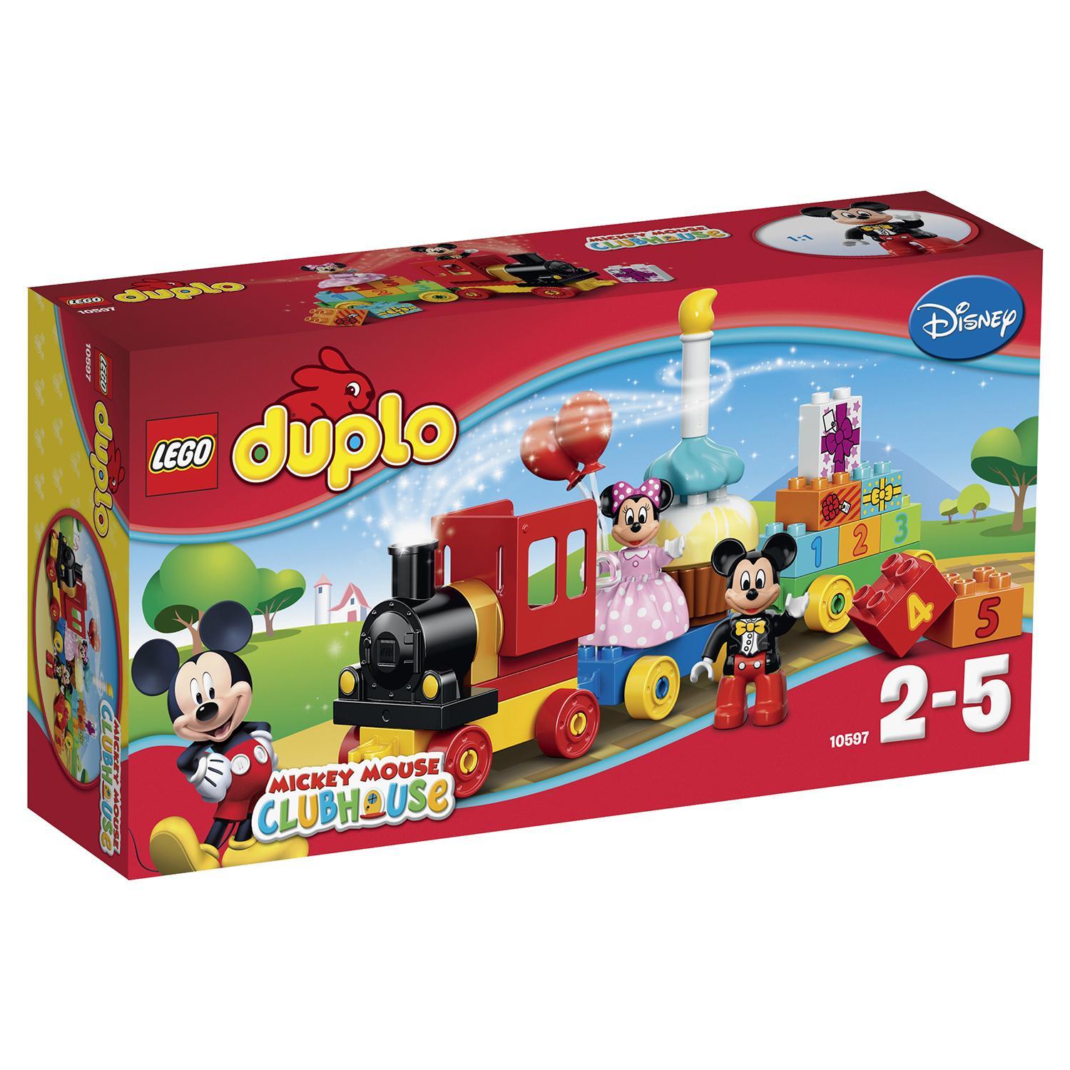 Конструктор LEGO DUPLO Disney TM День рождения с Микки и Минни - 10597