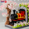 Конструктор Balody 3D из миниблоков Поезд поставка для книг Букнук, 2665 элементов - BA16387