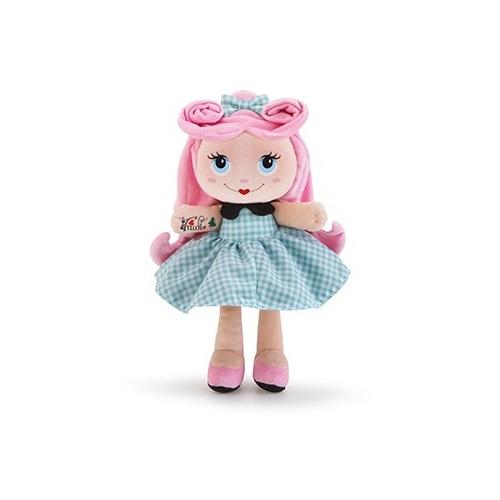 Мягкая кукла Trudi с розовыми волосами, 28 см - 64446