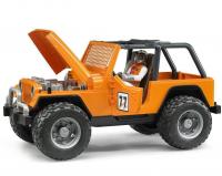 Внедорожник Bruder Cross Country Racer оранжевый с гонщиком - 02-542
