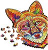 Пазл Zufa Сказочный Лис XL, деревянный, фигурный 303 элементов - Z204-2