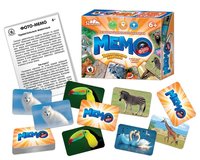 Настольная игра Русский Стиль Фото-мемо Удивительные животные - 03462
