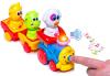 Развивающая интерактивная игрушка Bebelino *Музыкальный паровозик с животными* - 75047
