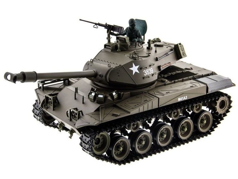 Радиоуправляемый танк Heng Long M41 "Walking Bulldog" Original V6.0  2.4G 1/16 RTR