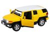 Машина Автопанорама Toyota FJ Cruiser, желтый, масштаб 1:32, свет, звук, инерция - JB1251389