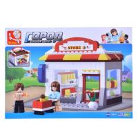 Конструктор Sluban *Город. Деловой центр* 186 деталей - JB900248