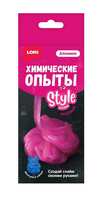 Химические опыты. Алхимик. Монстрики STYLE SLIME *Розовый* - Оп-026