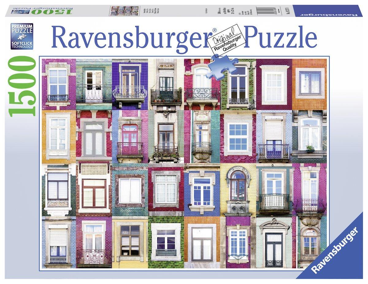 Пазл Ravensburger «Окна в Порту» 1500 элементов - 16217