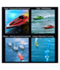 Радиоуправляемый катер HJ Toys Chasing Waves PRO RTR 2.4G - HJ818PRO-GREEN-BAG