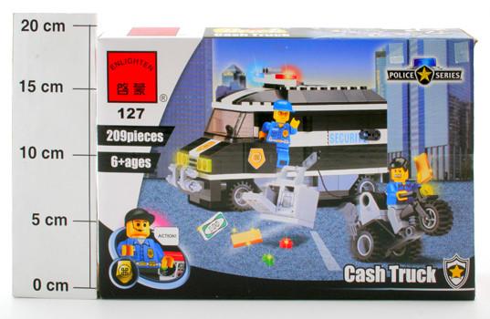 Конструктор Enlighten Brick Cash Truck, 209 деталей - Г21622