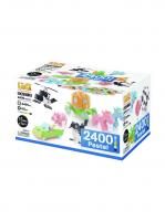 Конструктор LaQ Basic 2400 Pastel, 2400 элементов - A0G1080691