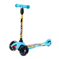 Самокат *Hot Wheels* 3-х колесный Голубой - HW4PB1