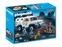 Конструктор Playmobil Промо набор: Полицейская машина для перевозки денег - 9371pm