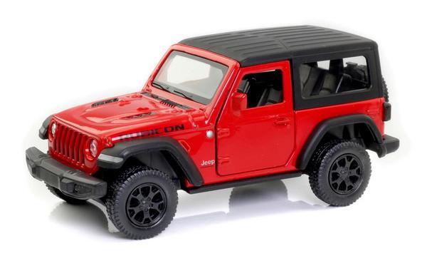 Машина RMZ City Jeep Wrangler Rubicon 2021, масштаб 1:32, красный - 554060-RD