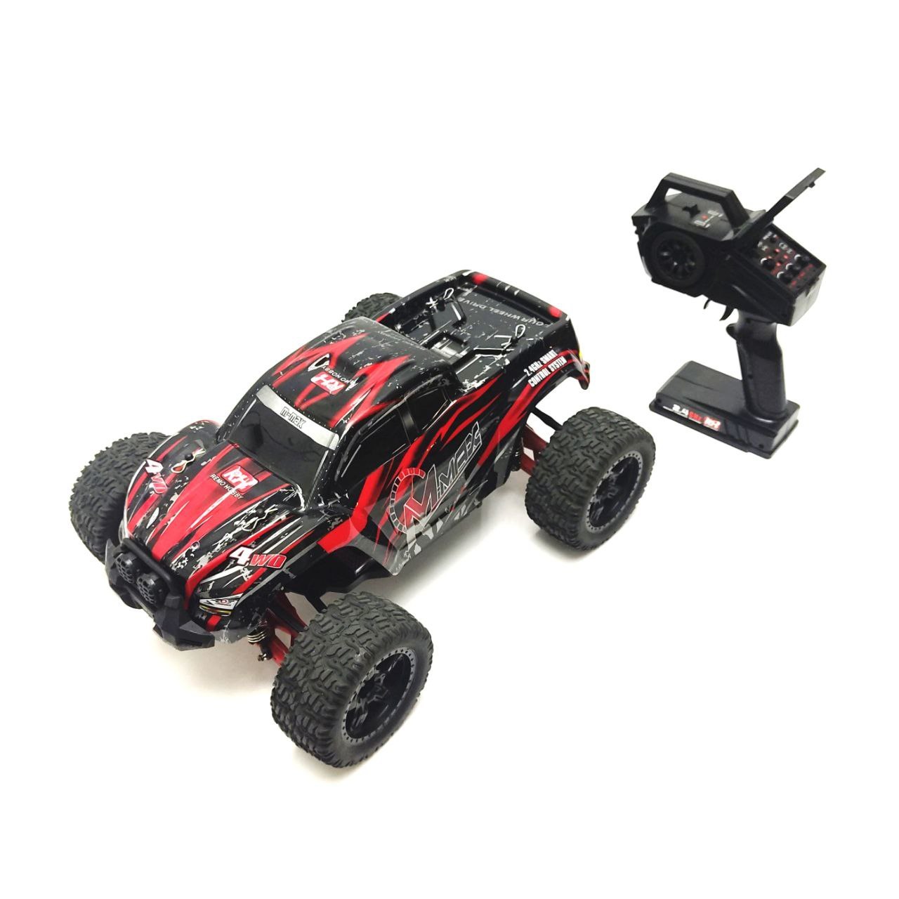 Уценка. Радиоуправляемый монстр Remo Hobby MMAX PRO UPGRADE 4WD RTR масштаб 1:10 2.4G - RH1031PRO-UPG-RED_sale