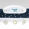 Складная кроватка Baby Delight ХL синяя в горошек - BD3002