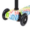Самокат-кикборд Novatrack Rainbow Start Graffiti - 120RAINBOW.WPN8