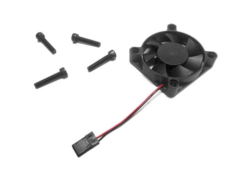 Вентилятор регулятора Hobbywing FAN-MP4510SH-6V-8000RPM@6V-0.30A-BLACK (45*45*10мм) влагозащищён - HW-30860400