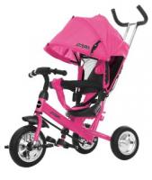 Велосипед 3 колесный Moby Kids Start 10x8 EVA, розовый - 641217