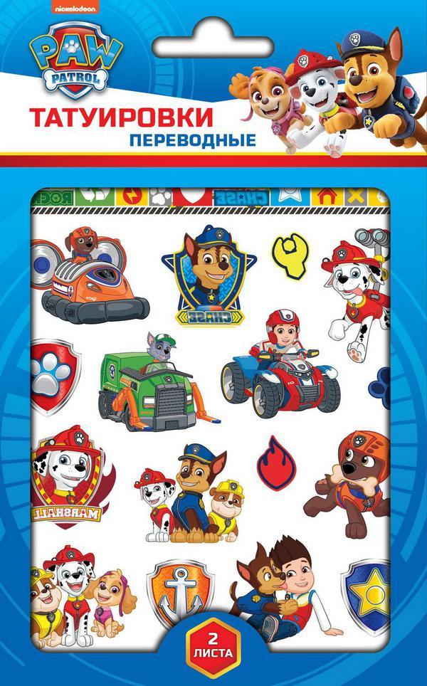 Наклейки - татуировки ND Play Щенячий патруль Boys - 299136