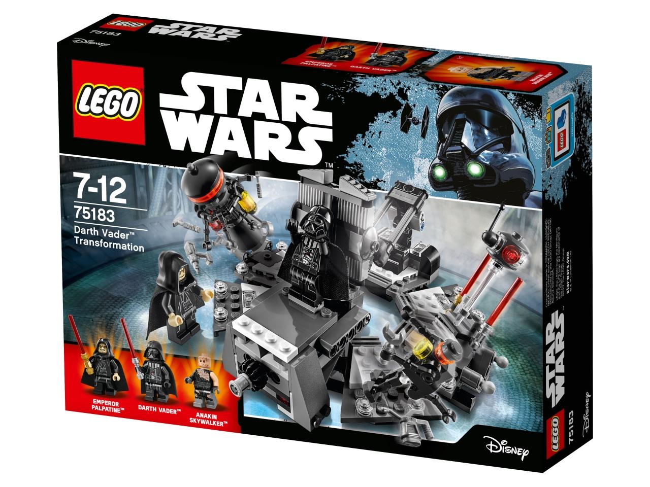 Конструктор LEGO Star Wars Превращение в Дарта Вейдера - 75183