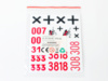 УФ отличительные знаки для танка Taigen Tiger 3818 - TG3818-042