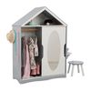 Детский шкаф для одежды KidKraft, серый - 13040_KE