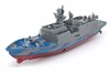 Радиоуправляемый катер фрегат Create Toys - 3318-BLUE