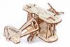 3D пазл деревянный механический Wooden City Самолет Биплан - WR304