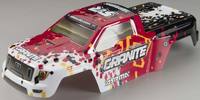 Корпус ARRMA Granite 2013 *Pixel* (красный) - AR402039