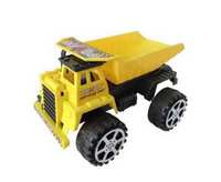 Инерционный грузовик Junfa Toys, желтый, 18 см - 999