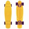 Скейтборд Y-SCOO Big Fishskateboard 27* винил 68,6х19 с сумкой YELLOW|dark purple - 5925