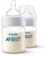 Бутылочки полипропиленовые Classic+ с рождения - 125 мл (2 шт) Philips AVENT SCF560|27 - SCF560|27